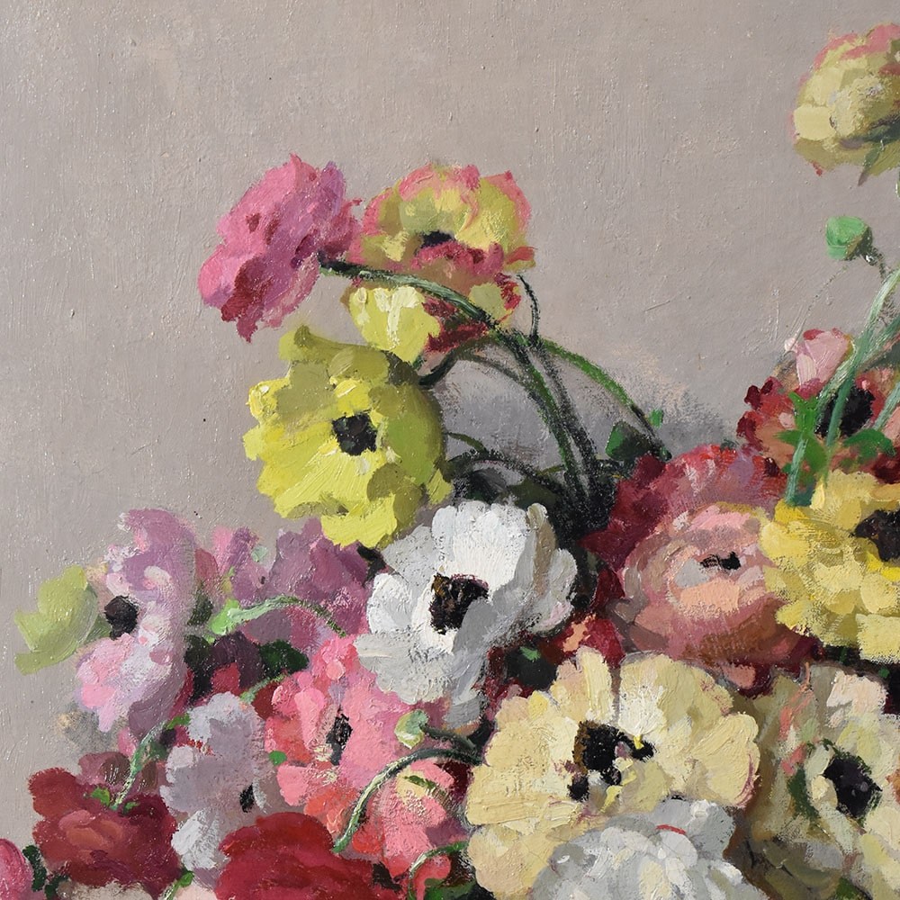 QF582 1 art deco floral antique paintings still life lfower.jpg